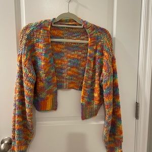 Colorful cardigan